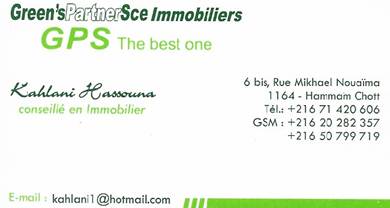 Gps villa trois niveau zone r&eacute;sidentielle