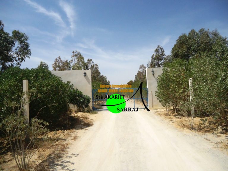 Terrain 414m dans une lotissement priv&eacute; hergla