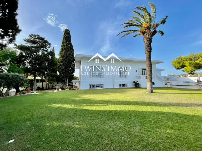 Villa avec vue mer panoramique &agrave; carthage