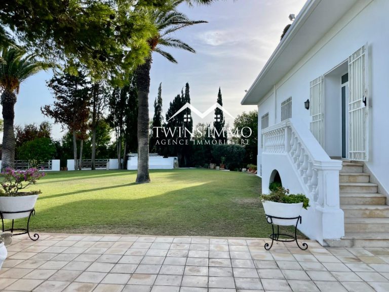 Villa avec vue mer panoramique &agrave; carthage