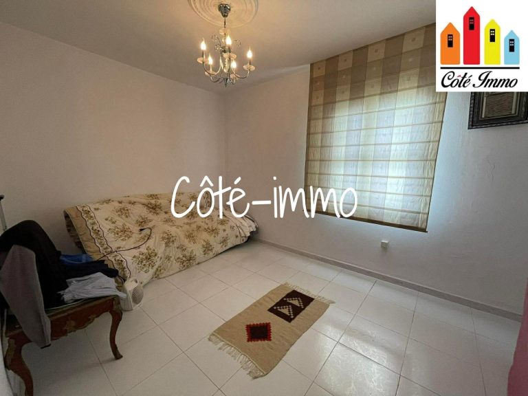 Un appart s2 &agrave; borj cedria