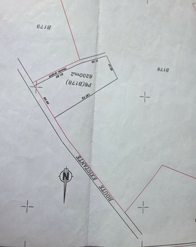 Terrain &agrave; hammamet 8200m