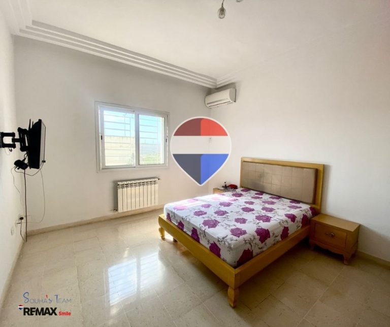 Appartement s2 au rdc &agrave; la soukra