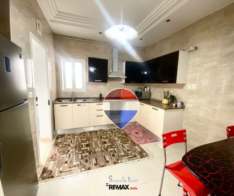 Appartement s2 au rdc &agrave; la soukra