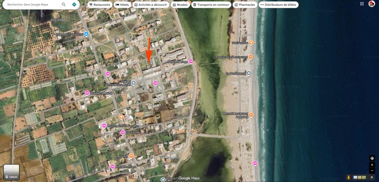 Terrain proche de la plage &agrave; baghdedi mahdia
