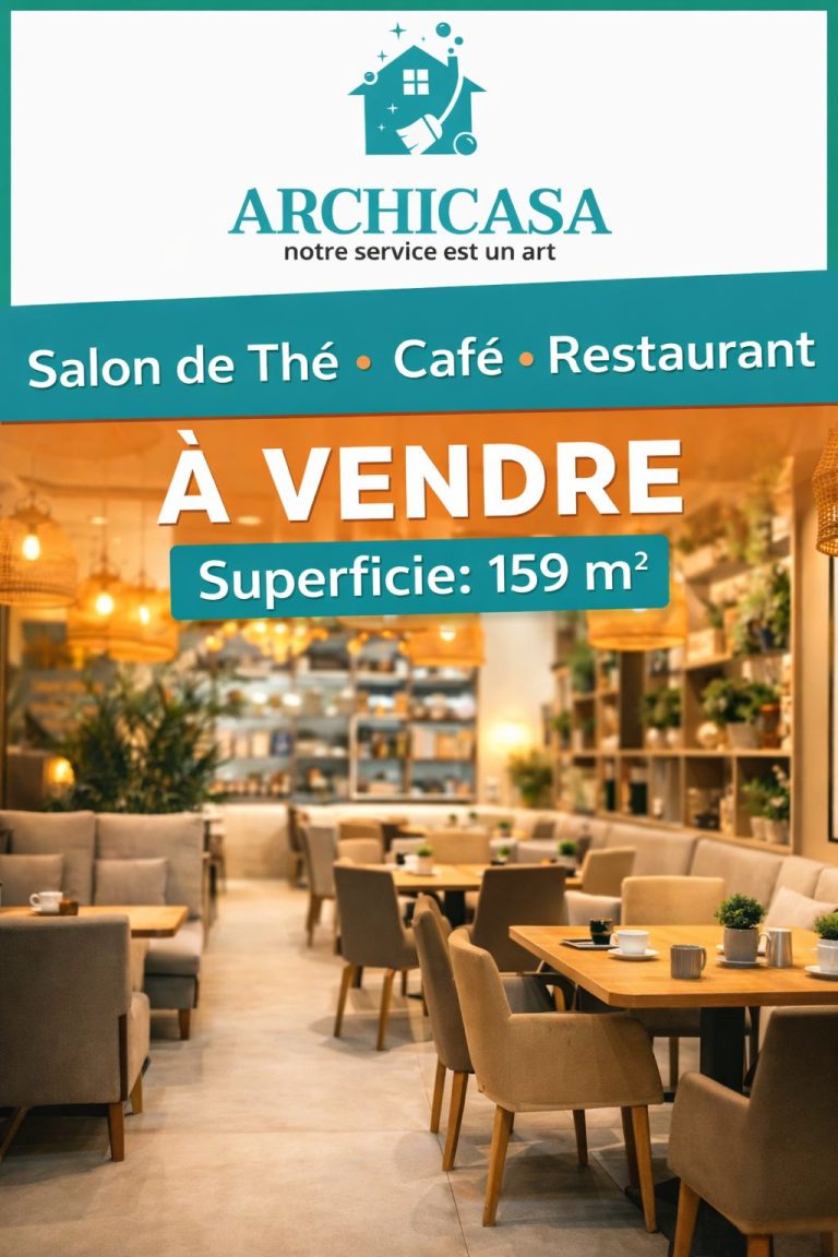 Fonds de commerce d'un caff&eacute; spacieux