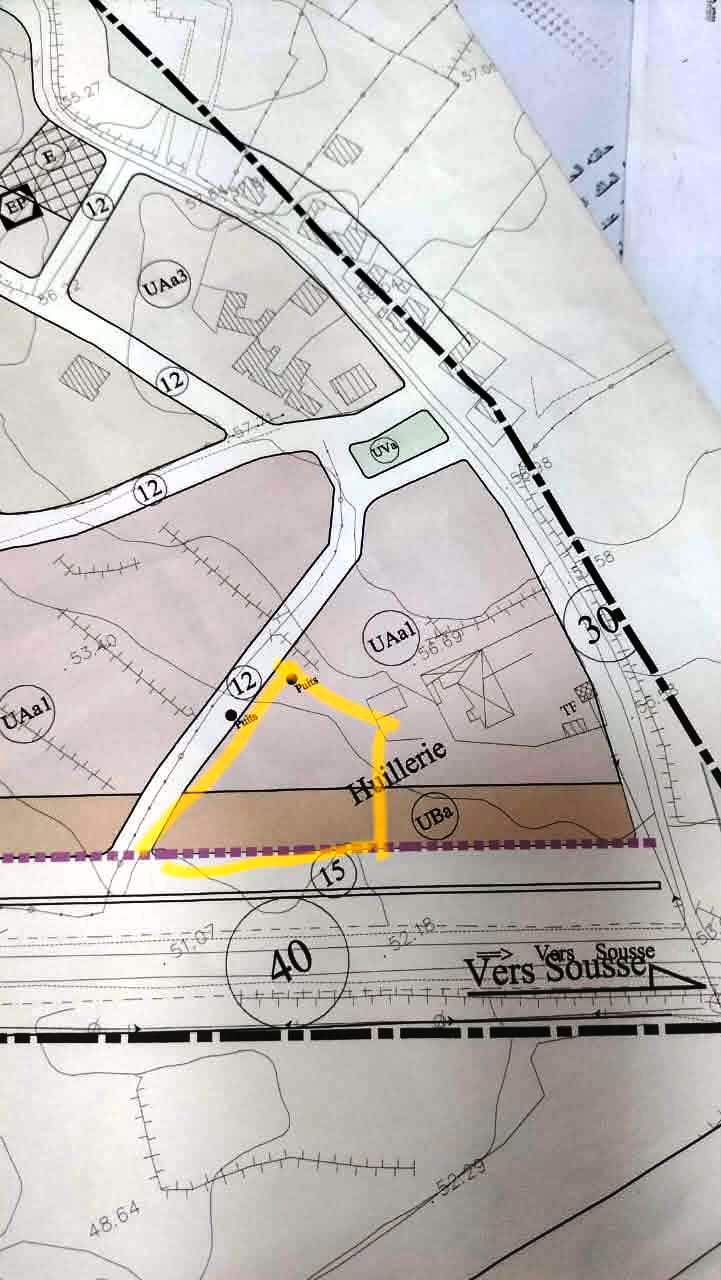 Lot 4500m pr&eacute;s mall of sousse vers sidi bouali