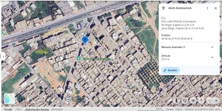 Immeuble a sidi hassine