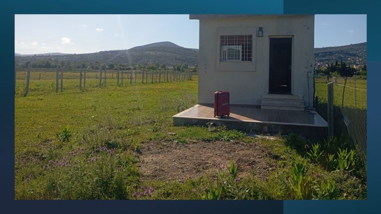 Echange terrain 6420 m2 et maison 45 m2