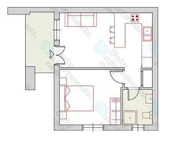Residence 6 appartements sur 2500m clotur&eacute;
