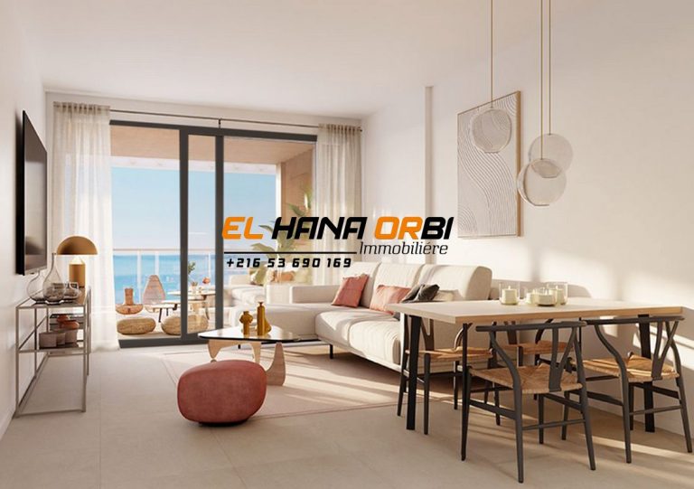 Appartement s2 vue sur mer mahdia