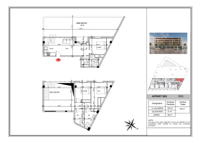 Duplex s3 avec piscine priv&eacute;e &agrave; mahdia