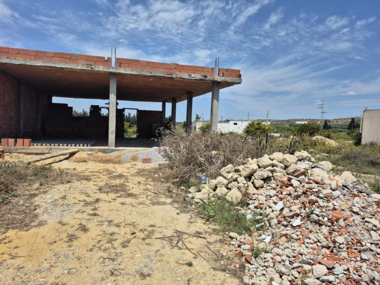 Maison en cours de construction