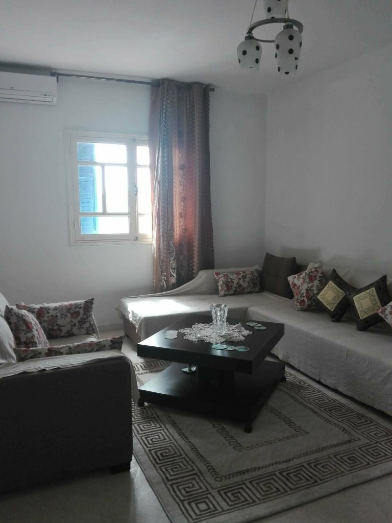 Appartement s2 &agrave; bir bouregba hammamet