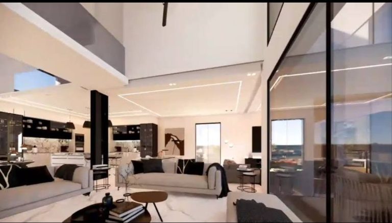 Deux villas en cours de construction