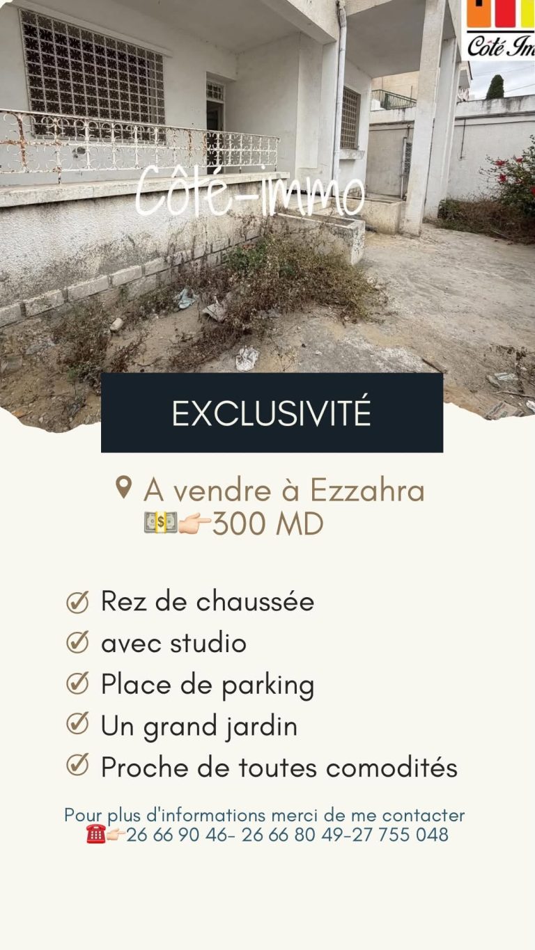 Maisons ezzahra
