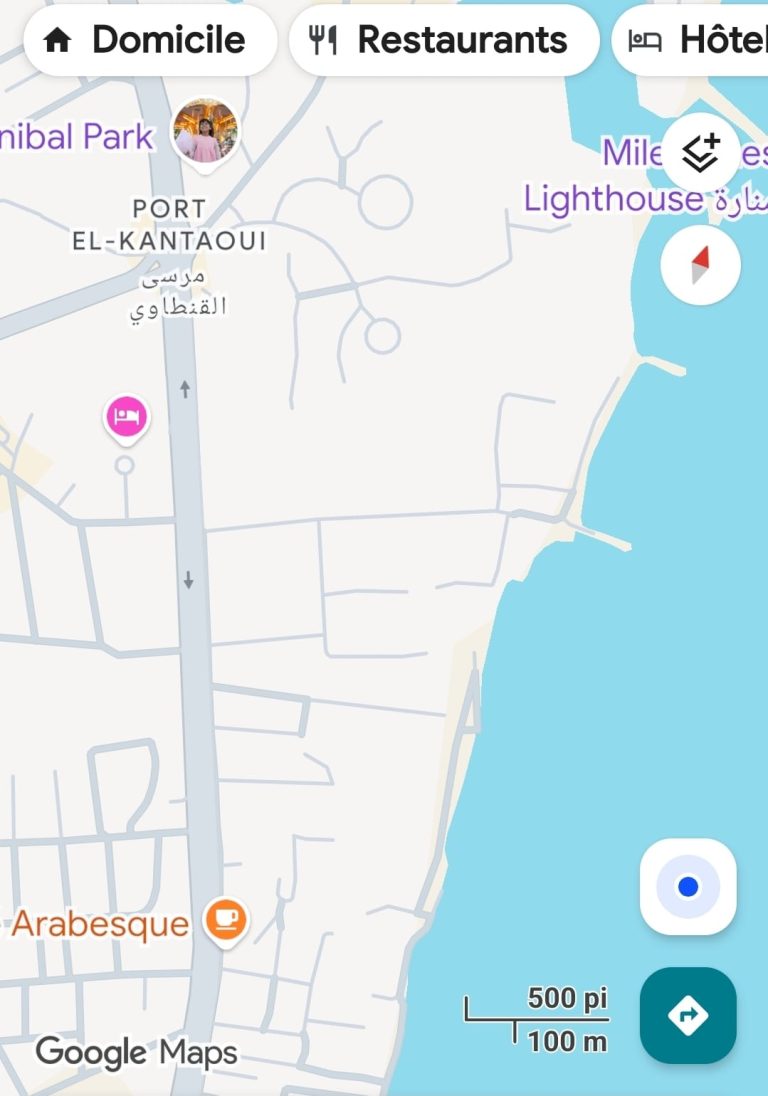 Magnifique terrain de 1300 m a kantaoui