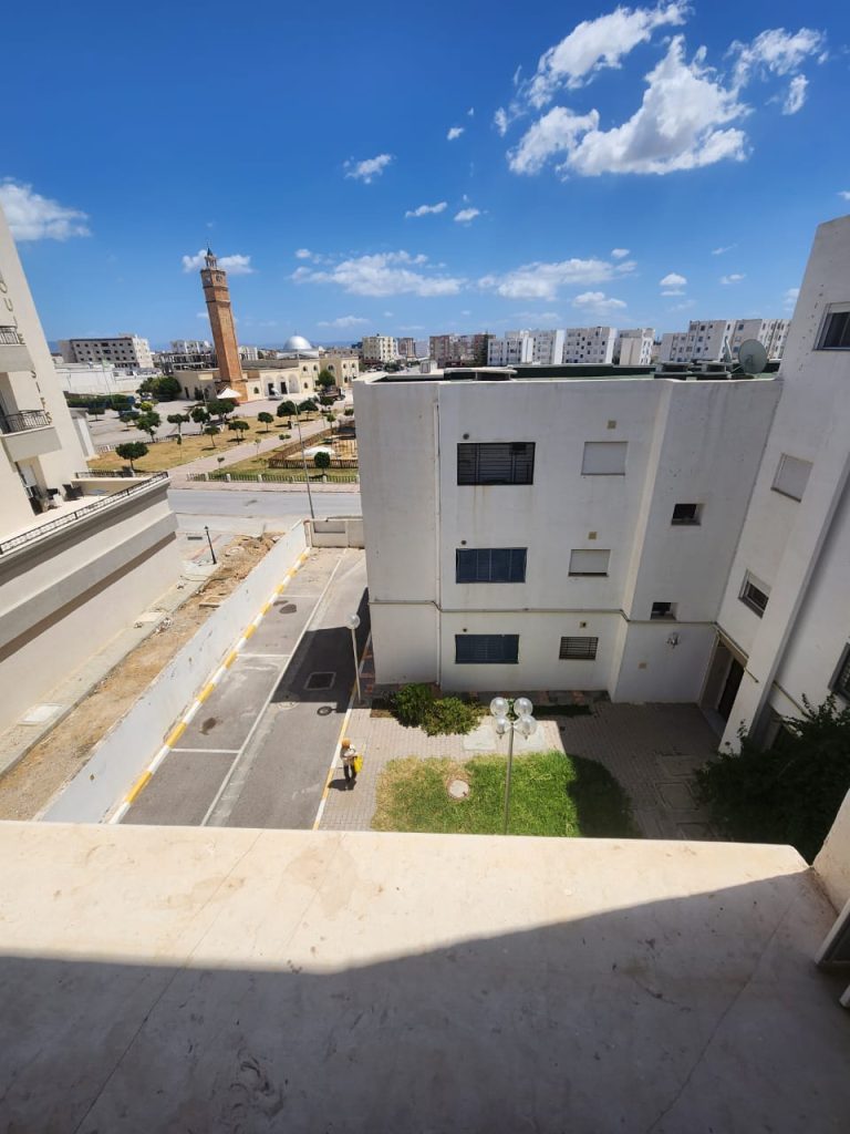 Appartement en face de mg borj cedria