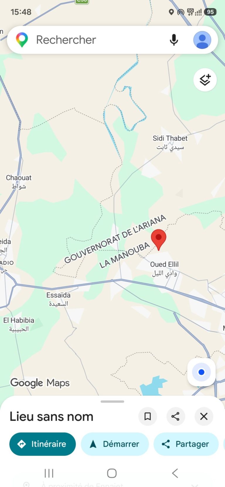 Terrain &agrave; chebbaou zone tr&eacute;s demand&eacute;e